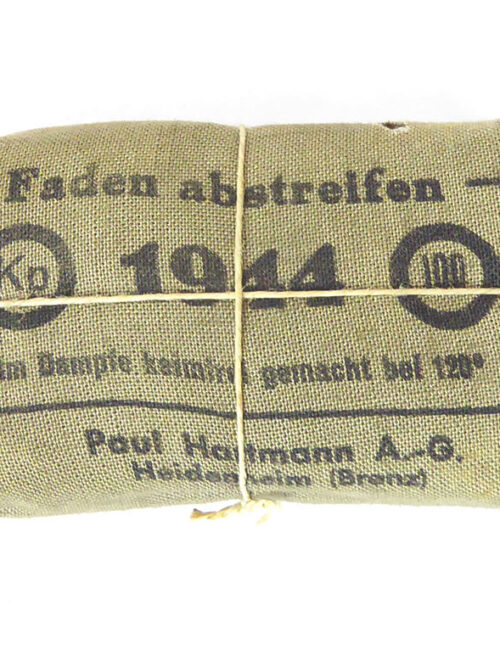 Verbandspäckchen Wehrmacht 1944 - Schlender Antik