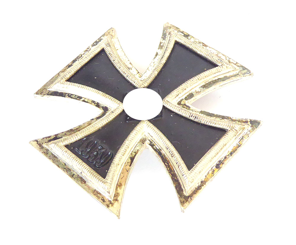 Eisernes Kreuz 1. Klasse 1939 – Nicht magnetisches Schinkel – Schraubscheibe  – Einteilig - Militärkultur
